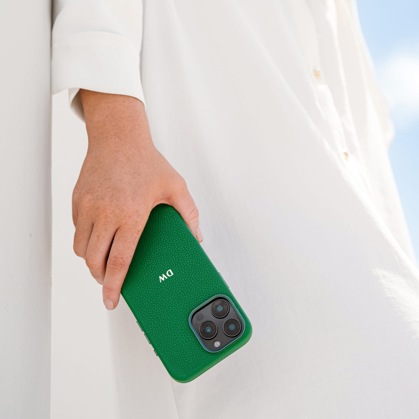 IKON アップルレザーロングウォレット（ネイビーブルー）｜果実の